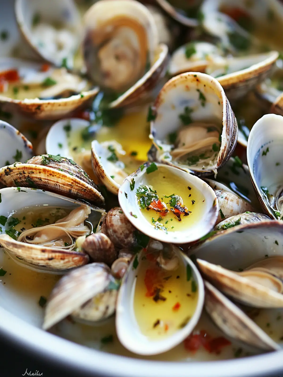 Delicious Flower Clams in Garlic Butter Sauce You'll Love! 2 Flower Clams in Garlic Butter Sauce