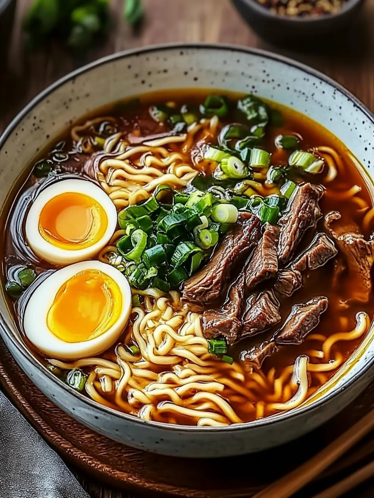 Easy Dairy-Free Beef Ramen Noodle Soup in 30 Minutes 5 Beef Ramen Noodle Soup
