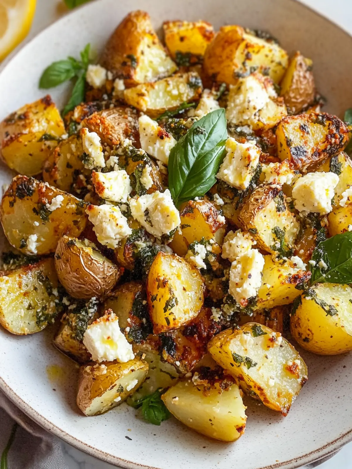 Baked Feta Potatoes: Your New Favorite Comfort Side Dish 2 Baked Feta Potatoes