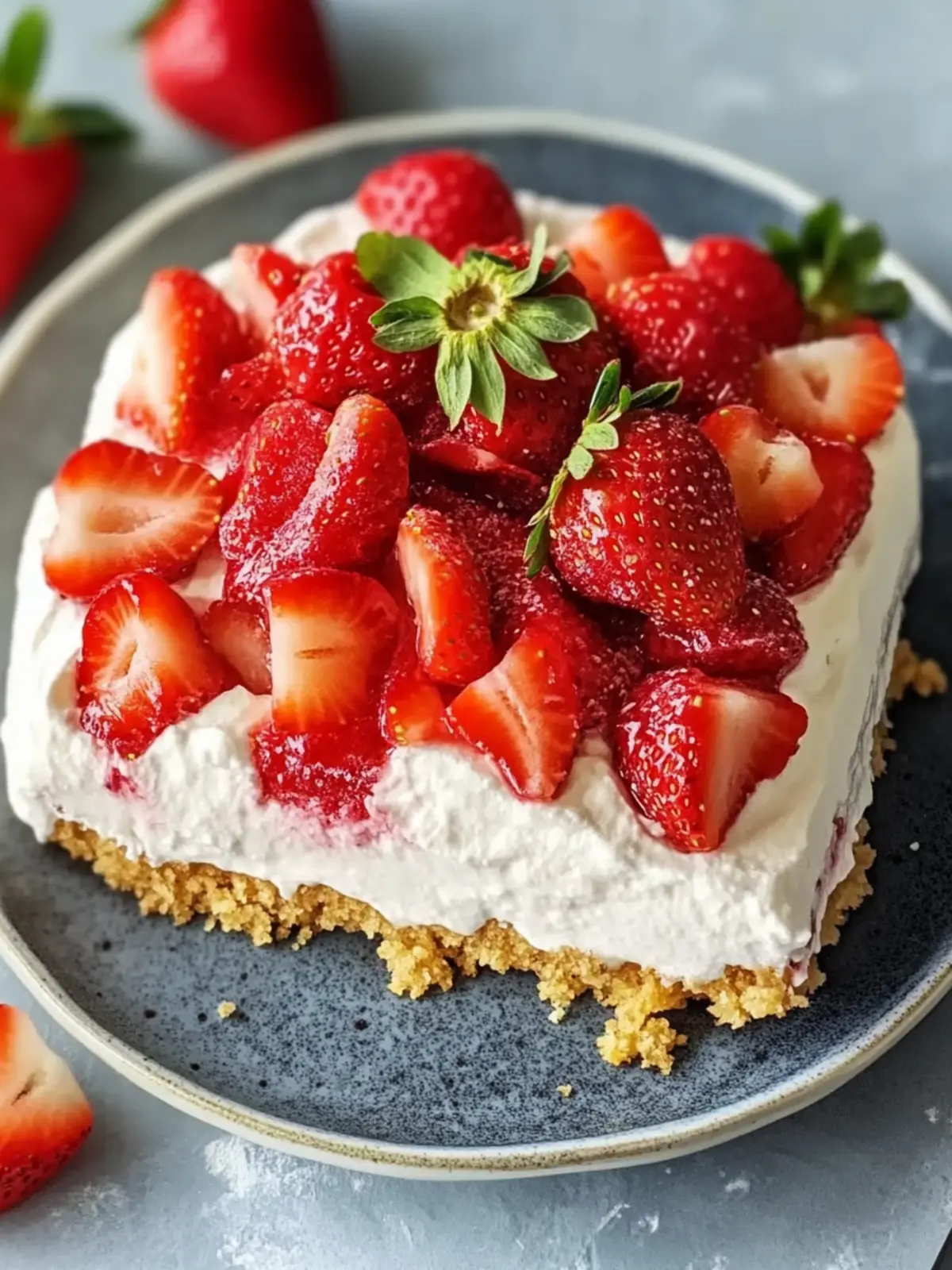 Ultimate No-Bake Strawberry Dessert for Effortless Summer Joy 3 No-Bake Strawberry Dessert