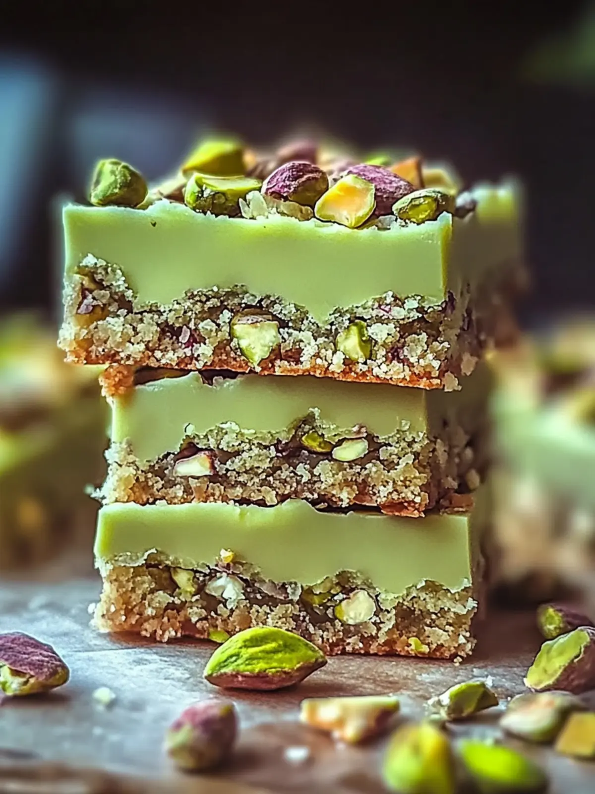 Pistachio Dream Cookie Bars: Quick Chewy Treats for Everyone 2 Pistachio Dream Cookie Bars