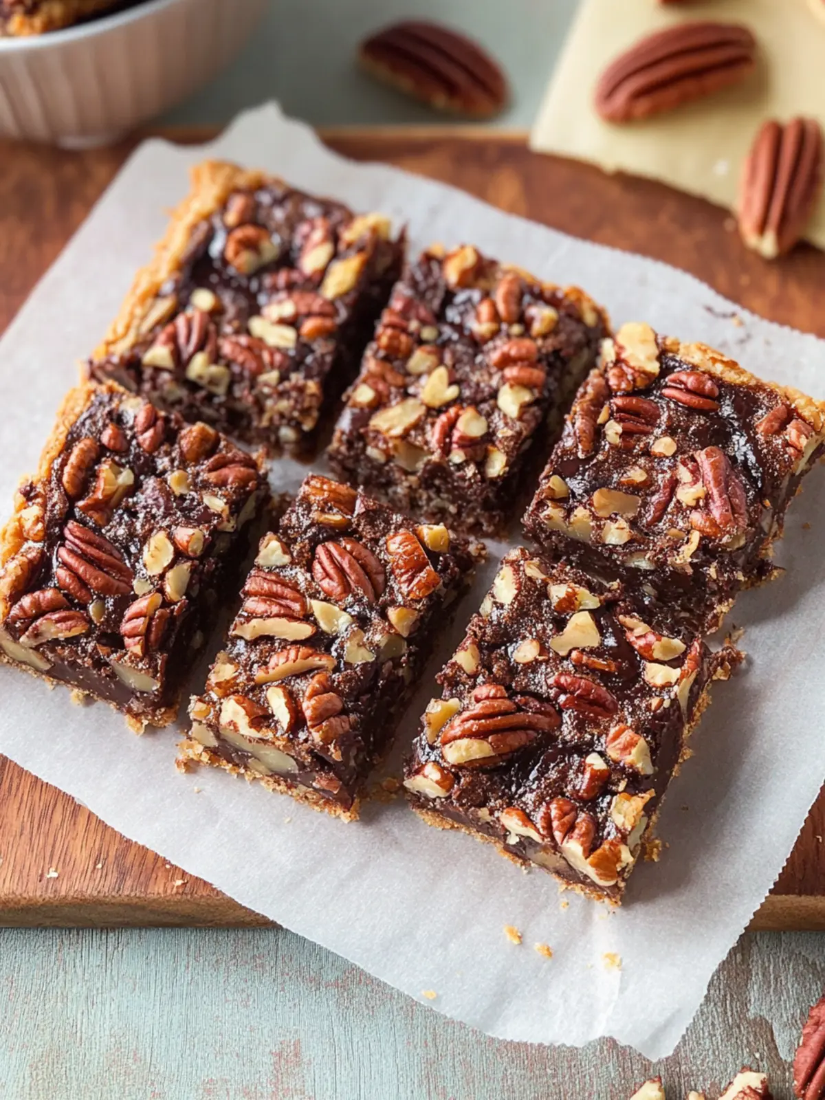 Chocolate Pecan Pie Bars That Will Wow Your Taste Buds 2 Chocolate Pecan Pie Bars