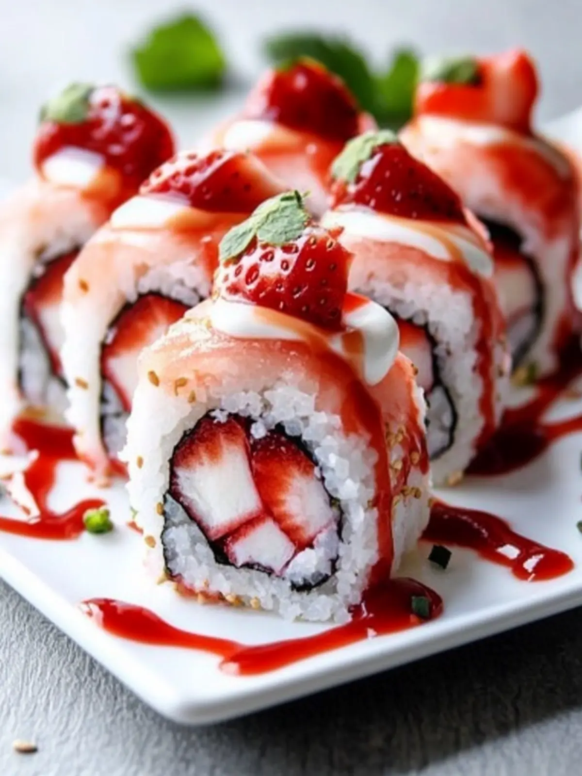 Strawberry Shortcake Sushi Roll: A Sweet Fun Twist on Dessert 4 STRAWBERRY SHORTCAKE SUSHI ROLL