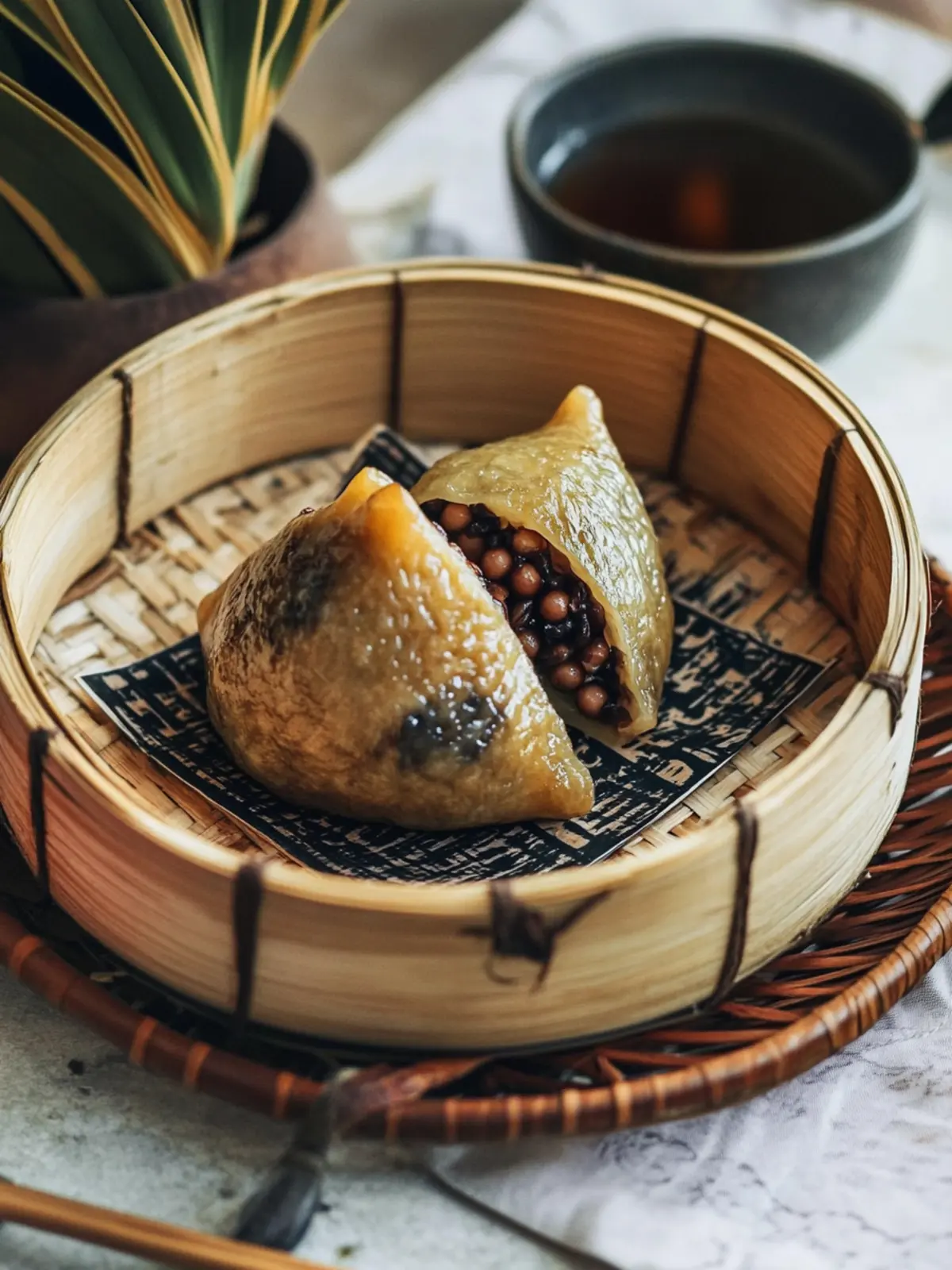 Irresistible Red Bean Zongzi: A Chewy Taste of Tradition 3 Red Bean Zongzi