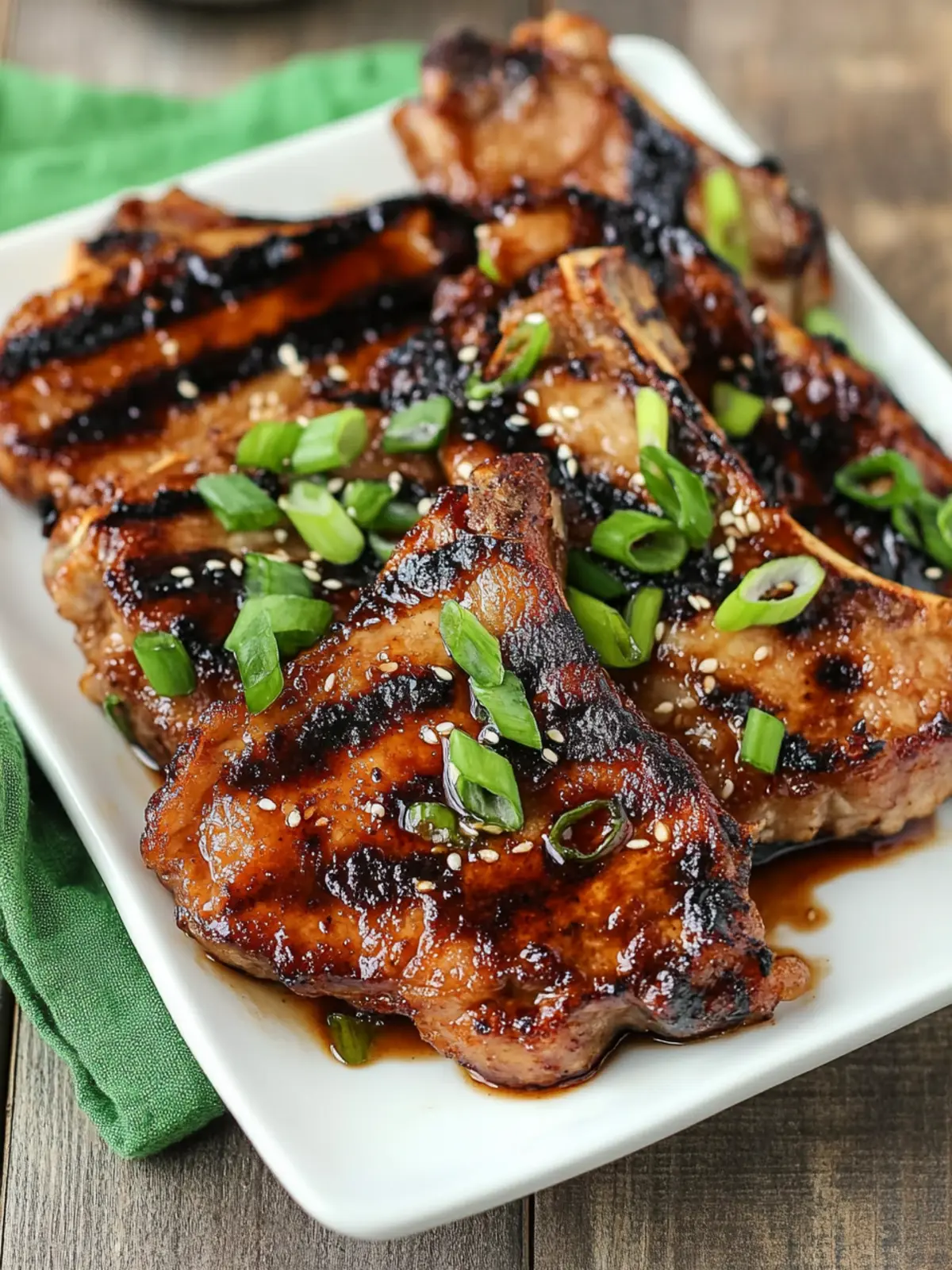 Savory Korean Pork Chops Ready in 30 Minutes or Less 3 Korean Pork Chops