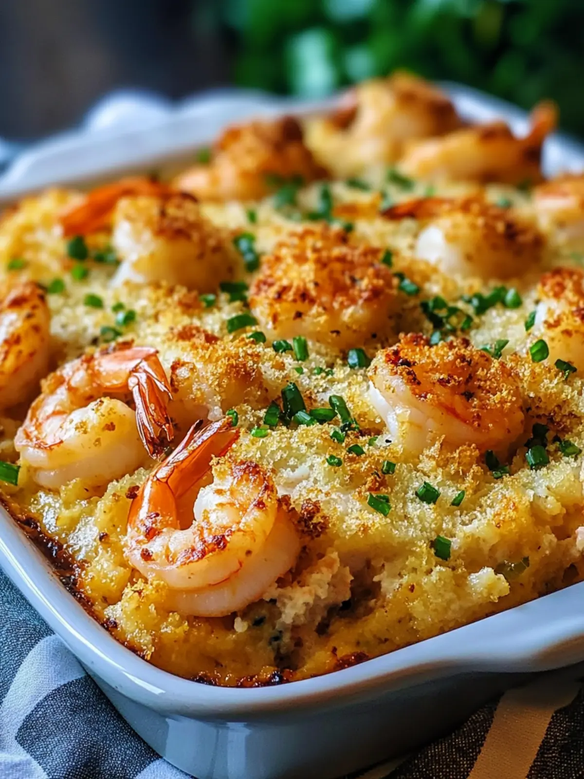 Baked Stuffed Shrimp Casserole: Comfort Food in 40 Minutes 4 Baked Stuffed Shrimp Casserole