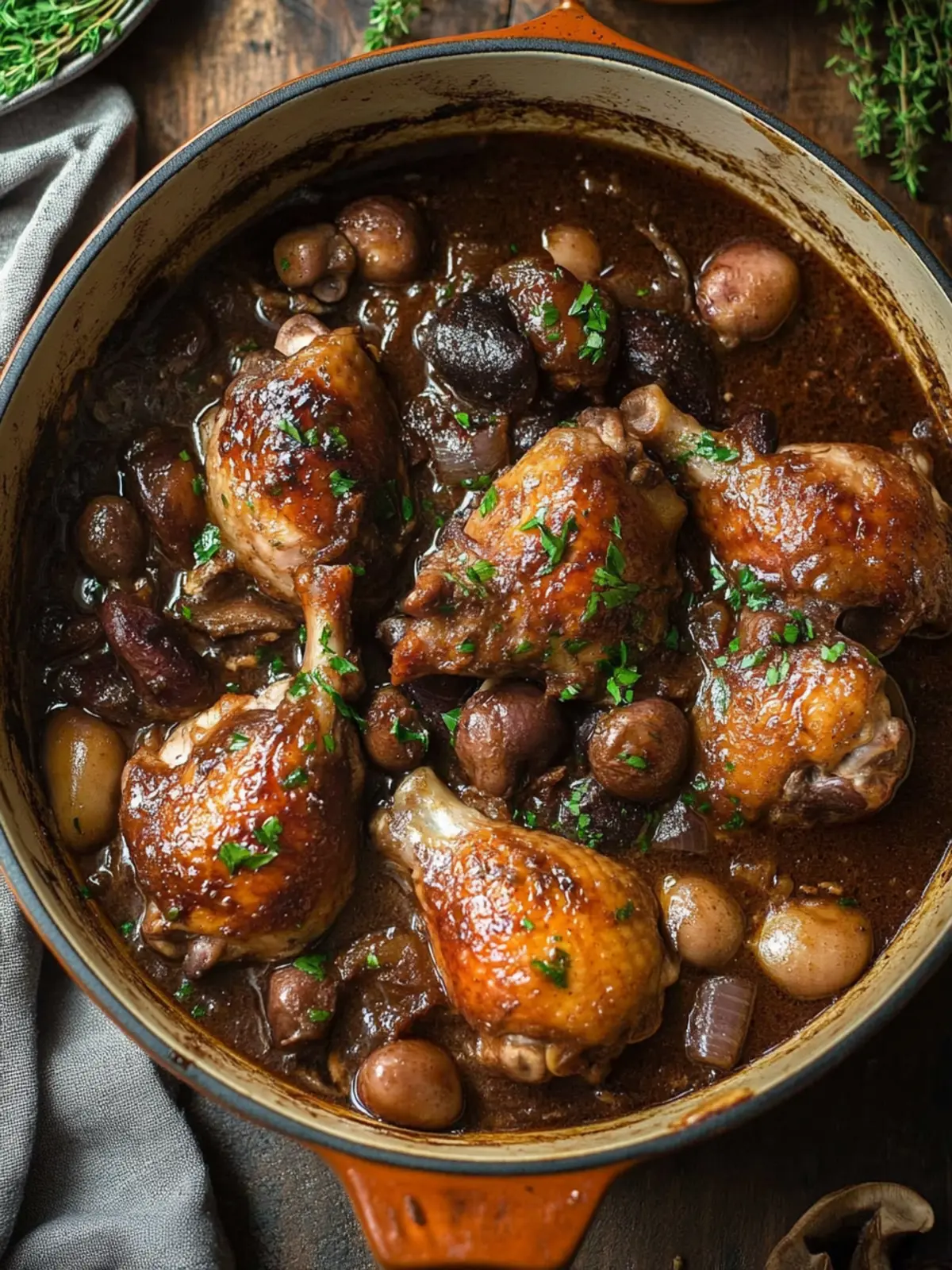 Delicious Coq Au Vin: Your Ultimate Comfort Food Upgrade 4 Coq Au Vin (Chicken in Red Wine)