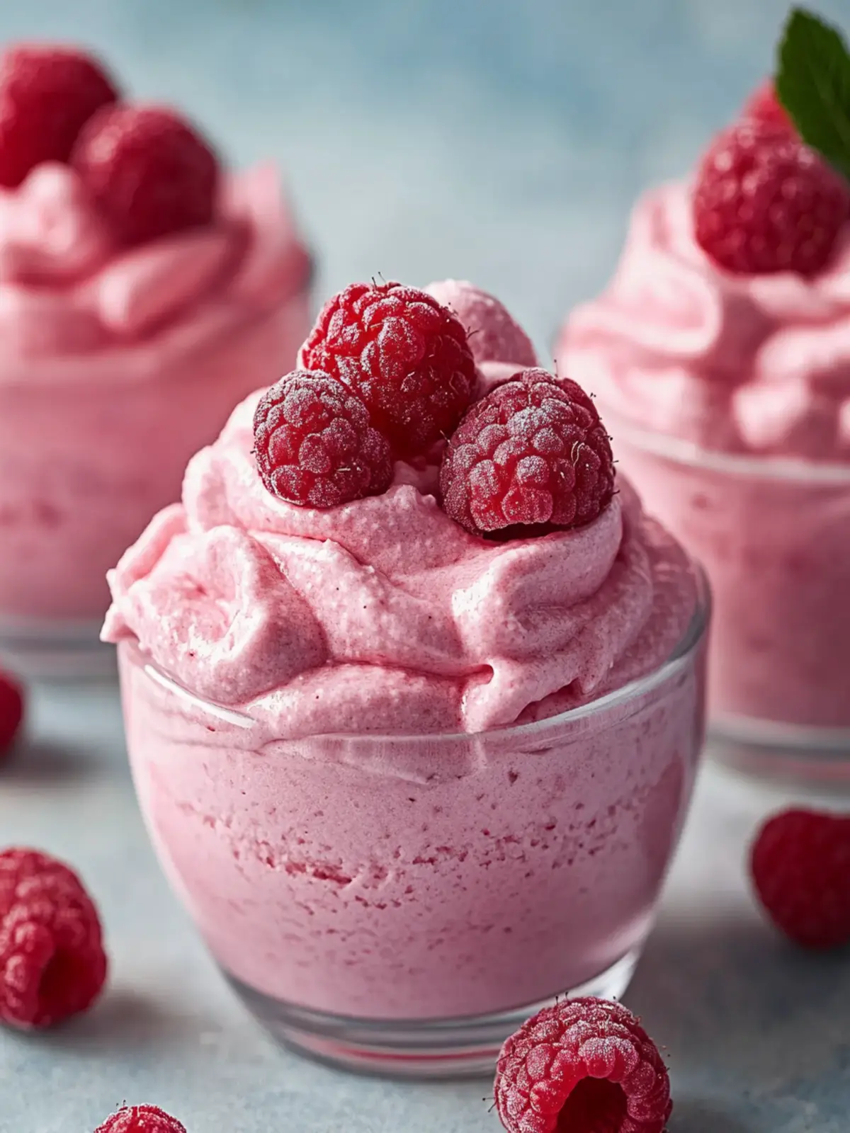 Delightful No-Bake Raspberry Mousse for Effortless Indulgence 2 Raspberry Mousse