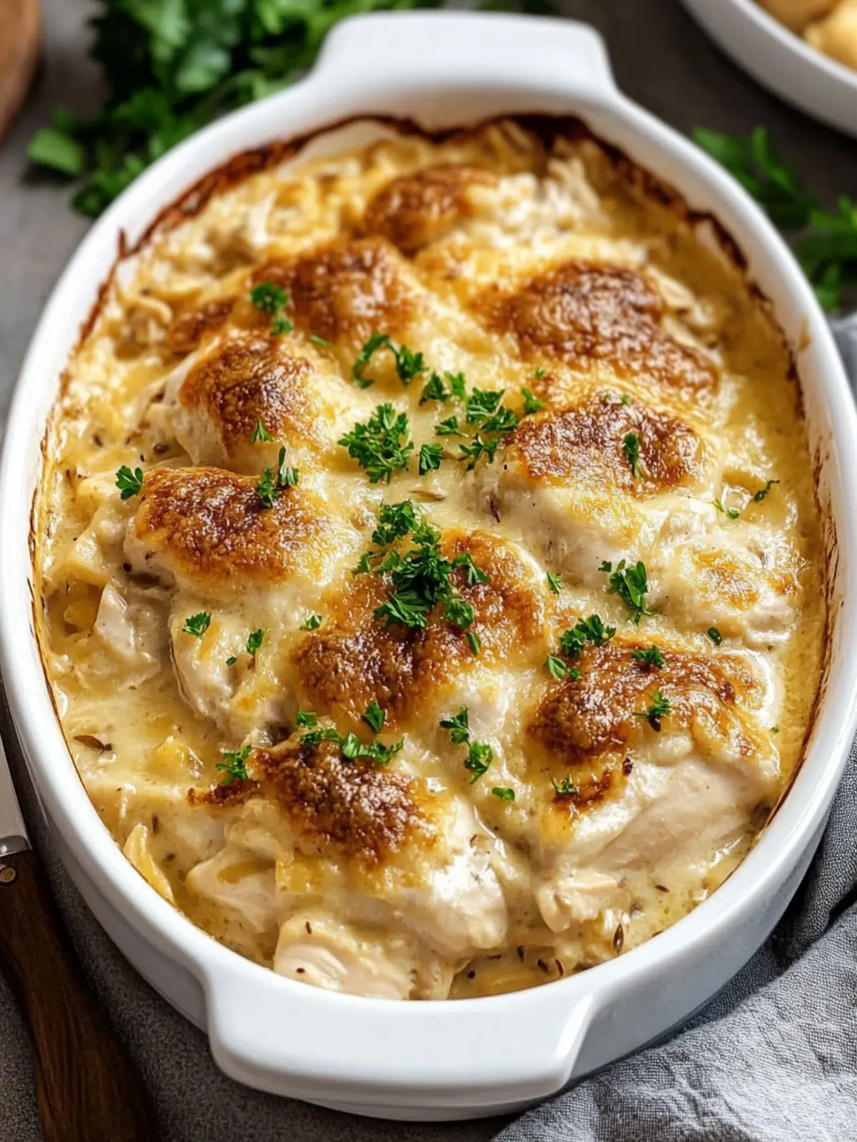 Swiss Chicken Casserole: Comfort Food Made Easy for Families 4 Swiss Chicken Casserole