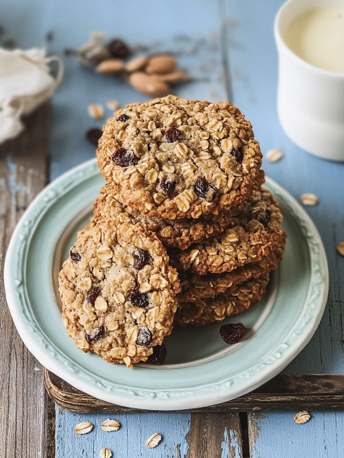 Delicious Almond Flour Oatmeal Raisin Cookies You'll Crave 2 Almond Flour Oatmeal Raisin Cookies