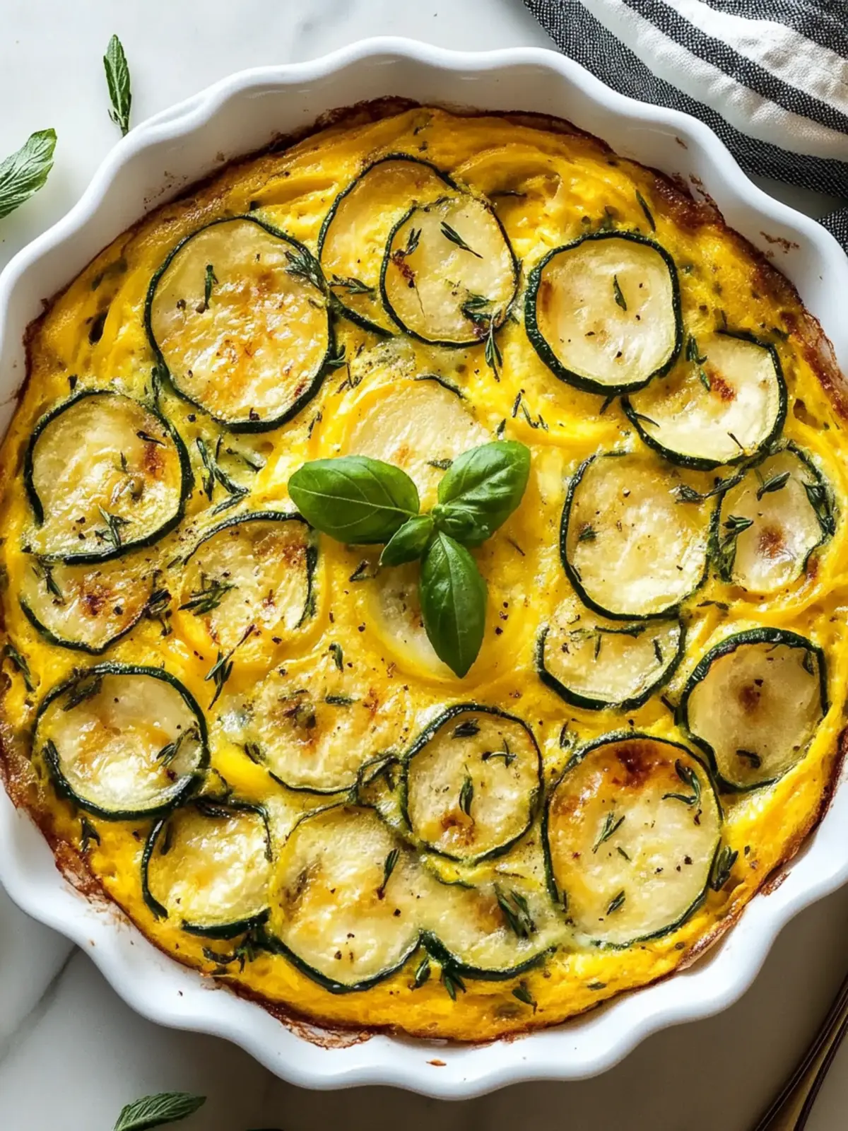 Baked Yellow Squash Frittata: A Zesty Breakfast Game Changer 2 Baked Yellow Squash Frittata