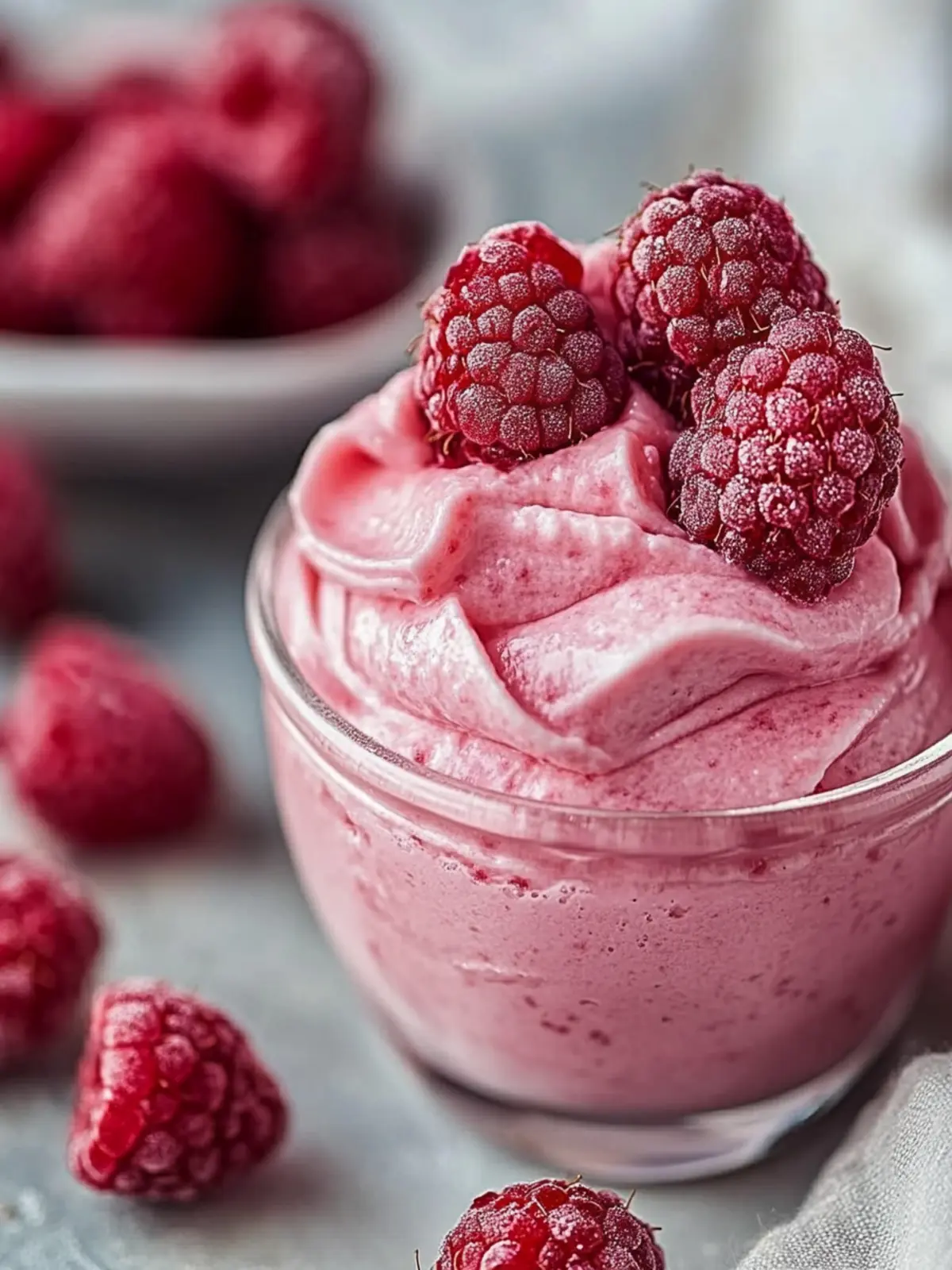 Delightful No-Bake Raspberry Mousse for Effortless Indulgence 3 Raspberry Mousse
