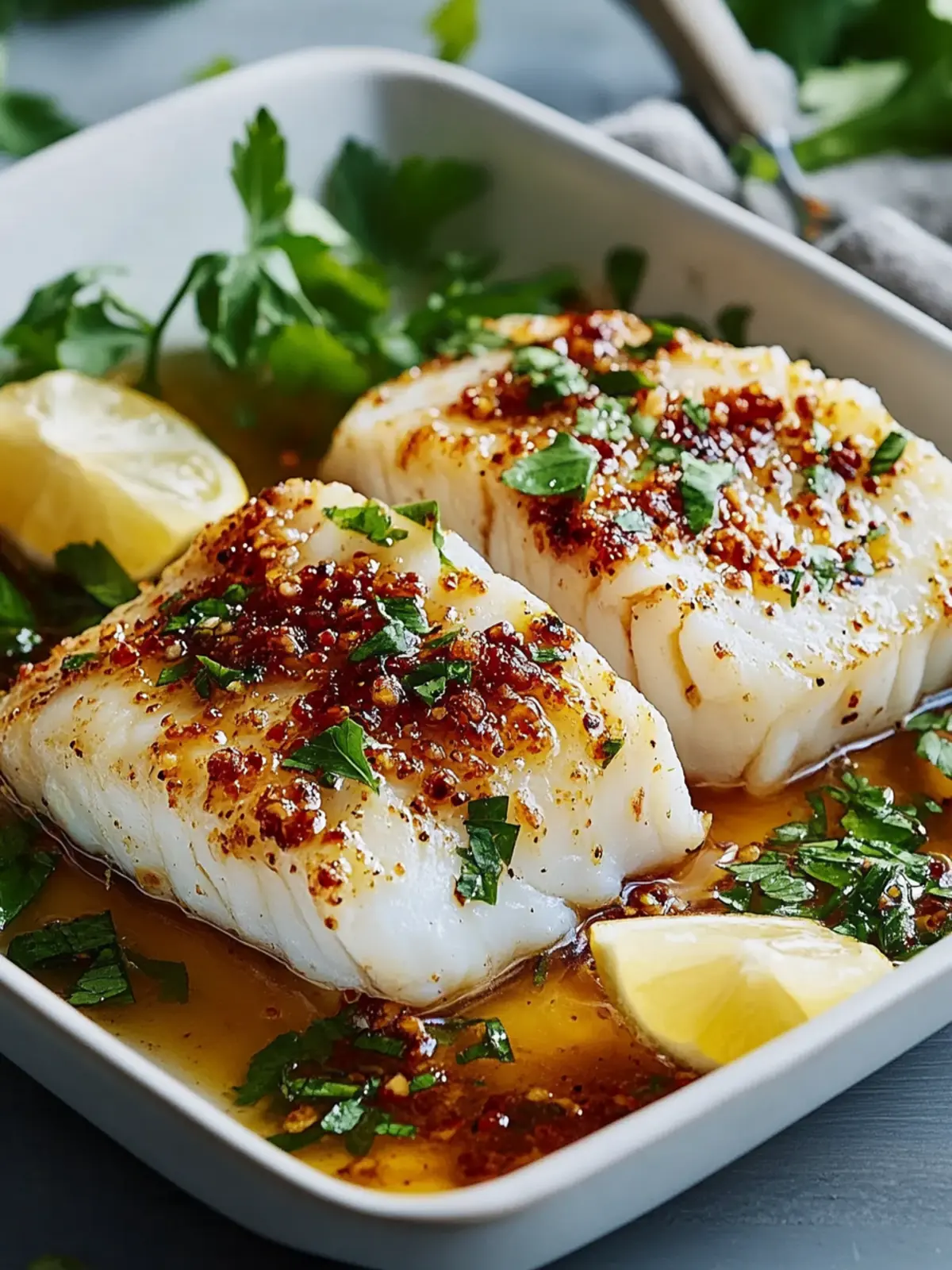 Quick Baked Honey Marinated Cod for Flavorful Weeknight Dinners 2 Baked Honey Marinated Cod