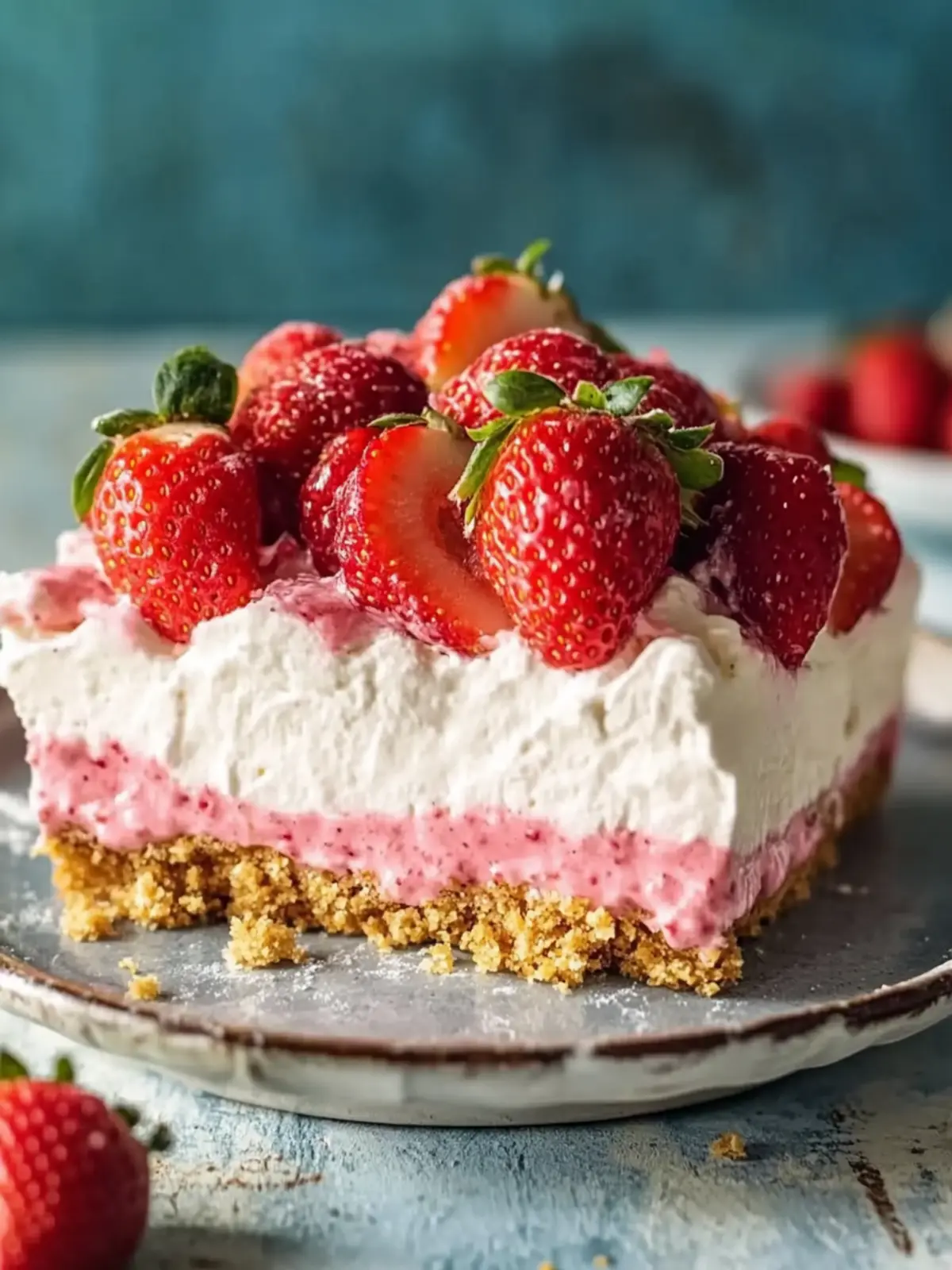 Ultimate No-Bake Strawberry Dessert for Effortless Summer Joy 2 No-Bake Strawberry Dessert