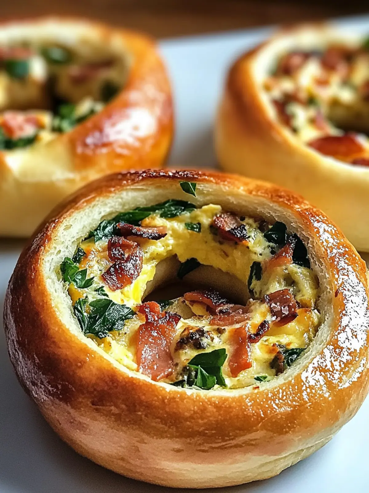 Custom Quiche Stuffed Bagels: Easy Brunch with Endless Options 2 Custom Quiche Stuffed Bagels