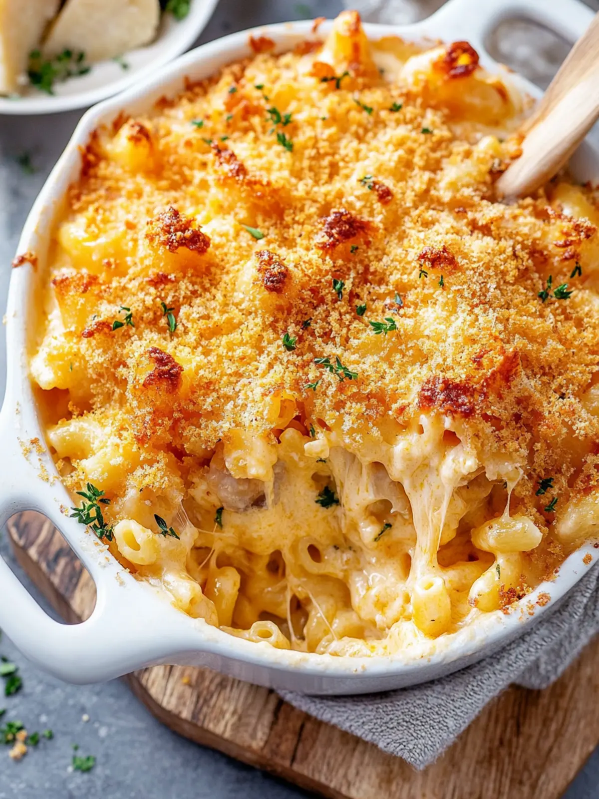 Elevate Comfort: Creamy Crab Macaroni and Cheese Delight 3 Crab Macaroni and Cheese