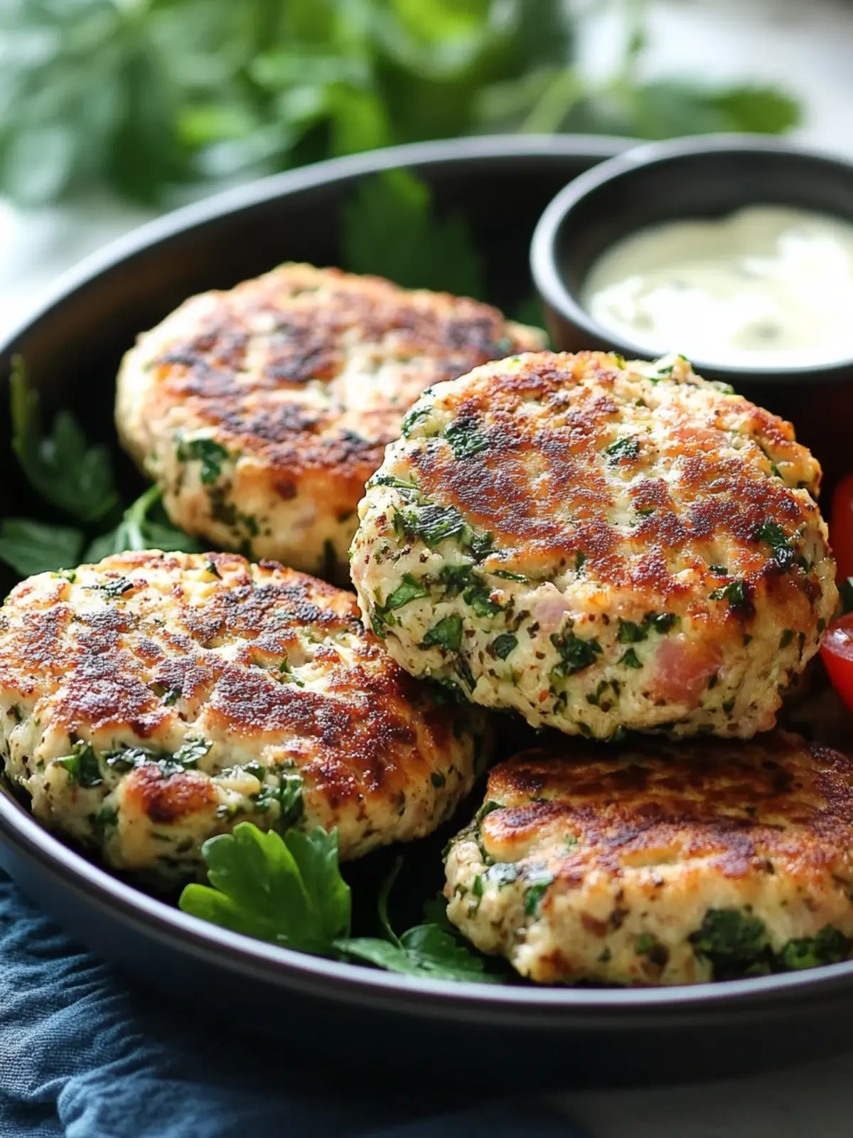 Mediterranean Herb-Infused Turkey Patties for a Healthy Feast 2 Mediterranean Herb-Infused Turkey Patties