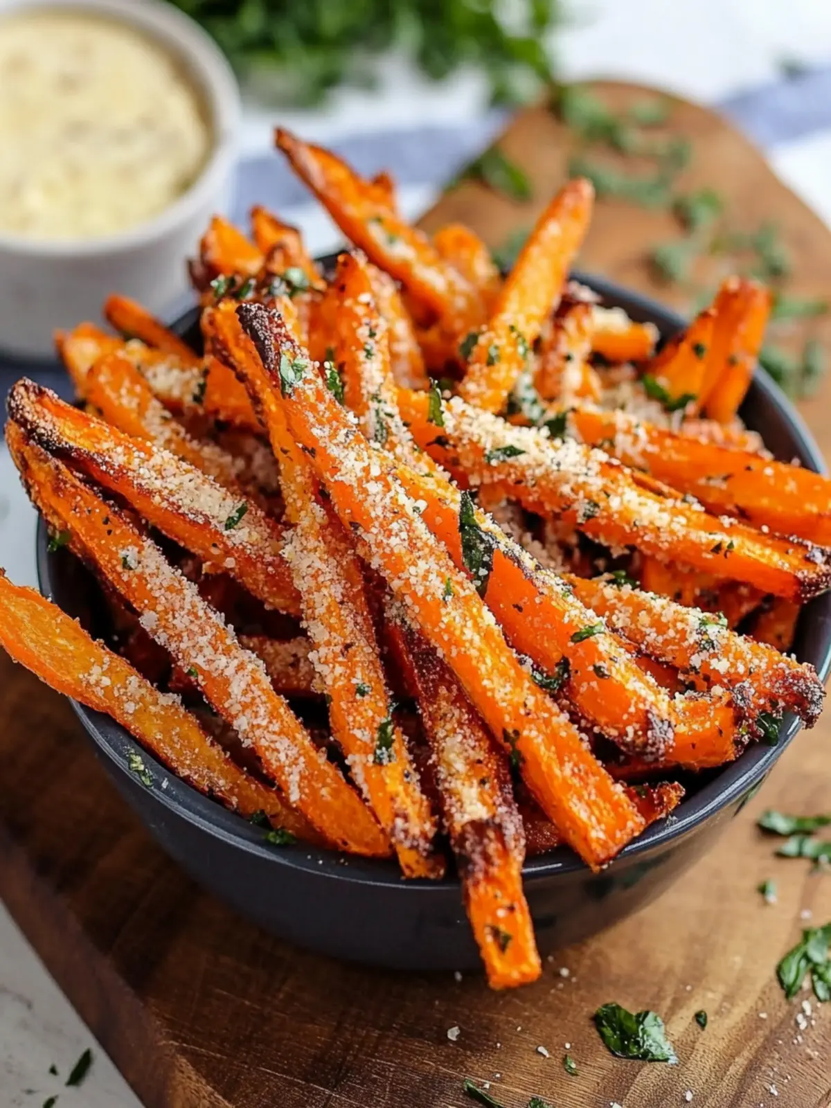 Mouthwatering Parmesan Roasted Carrot Fries You’ll Love 5 Parmesan Roasted Carrot Fries