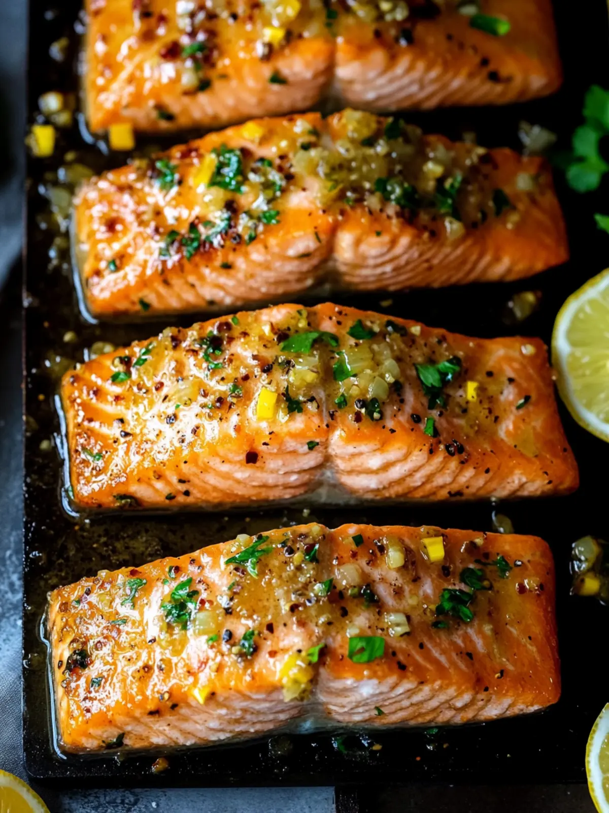 Honey Garlic Butter Baked Salmon: Your New Go-To Dinner Delight 3 Honey Garlic Butter Baked Salmon