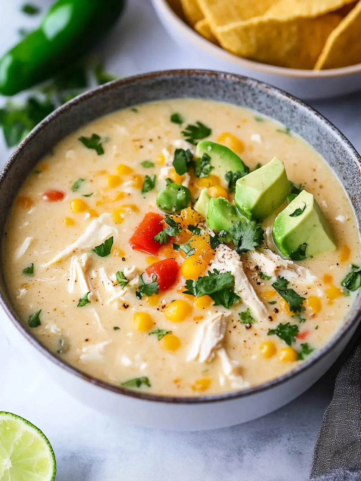 Creamy Instant Pot White Chicken Chili That's Ready in 30 Minutes 2 Creamy Instant Pot White Chicken Chili