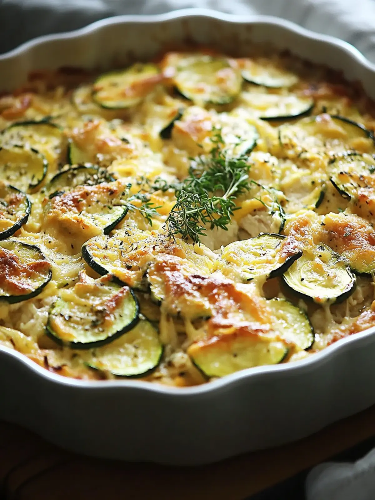 Delicious Rotisserie Chicken Zucchini Casserole Ready in 25 Minutes 3 Rotisserie Chicken Zucchini Casserole