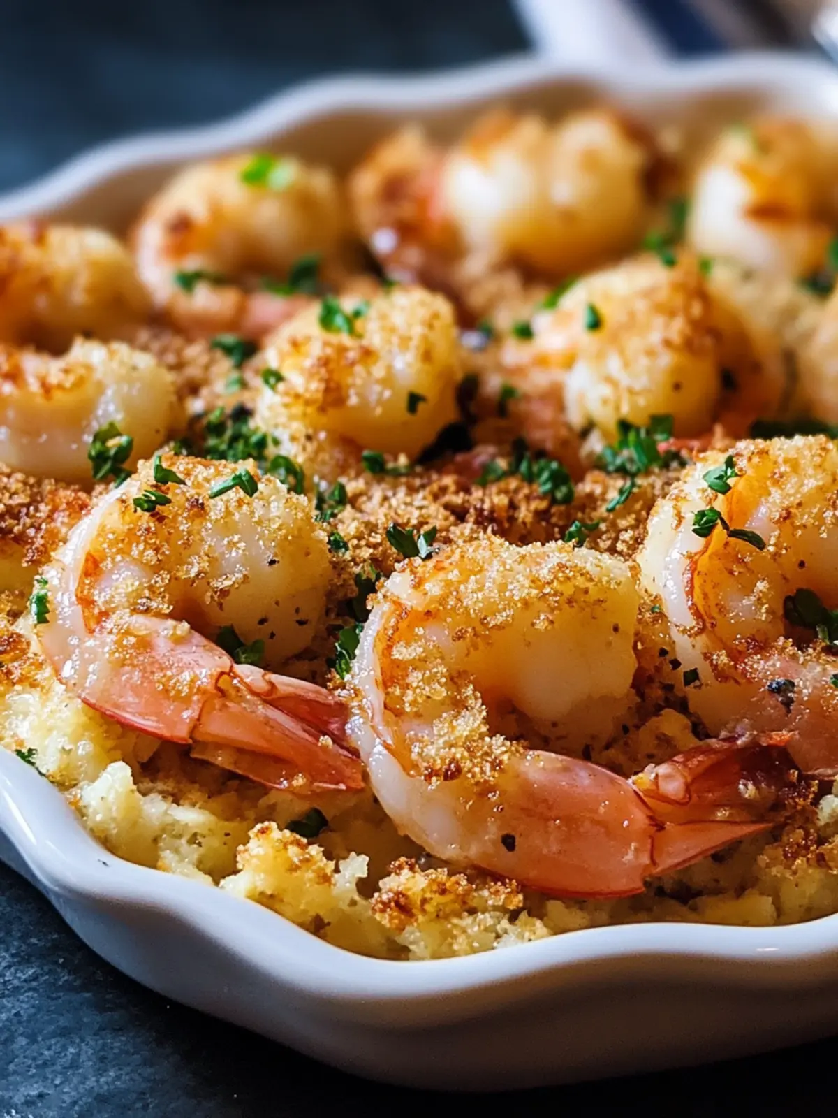 Baked Stuffed Shrimp Casserole: Comfort Food in 40 Minutes 3 Baked Stuffed Shrimp Casserole