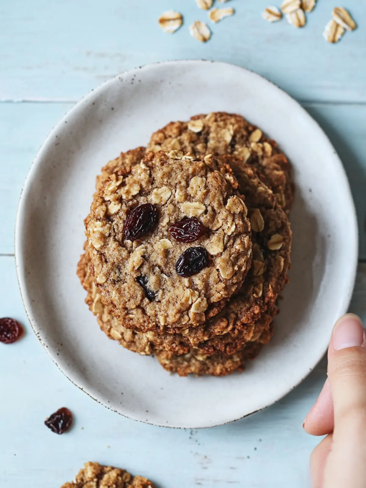 Delicious Almond Flour Oatmeal Raisin Cookies You'll Crave 3 Almond Flour Oatmeal Raisin Cookies
