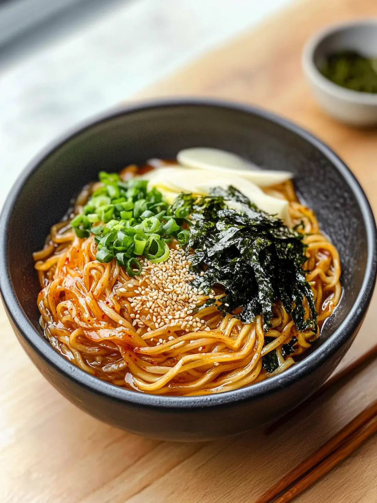 Delicious Korean Perilla Oil Noodles Ready in Just 10 Minutes 3 Korean Perilla Oil Noodles