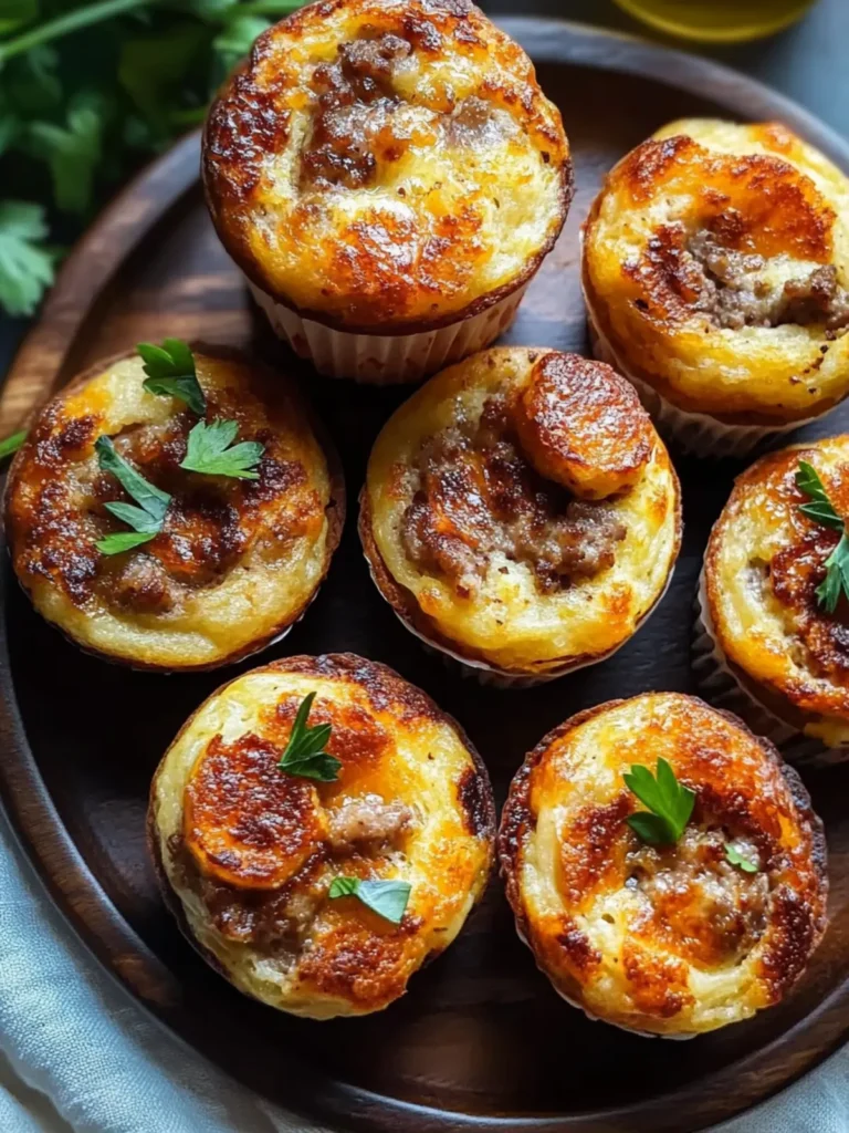 Sausage Pancake Muffins