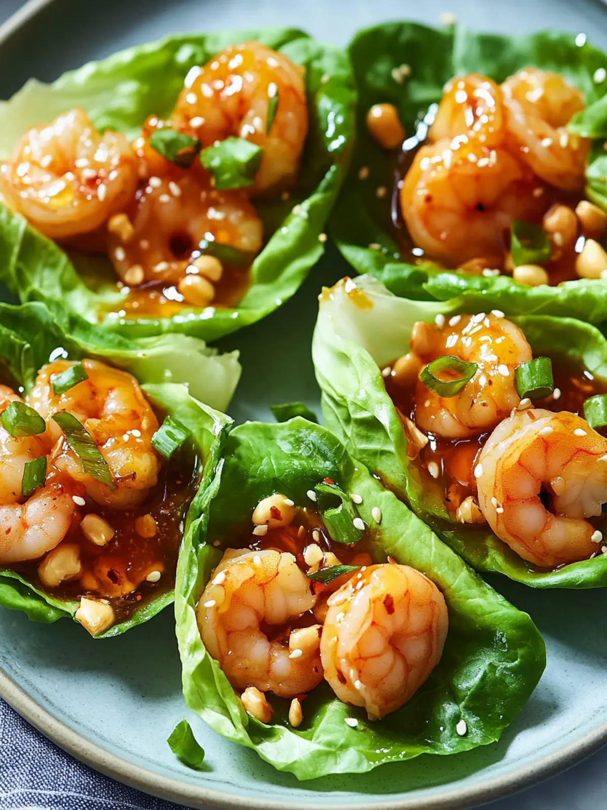 Savor Hot Honey Shrimp Lettuce Wraps for Quick Flavor Bliss 5 Hot Honey Shrimp Lettuce Wraps