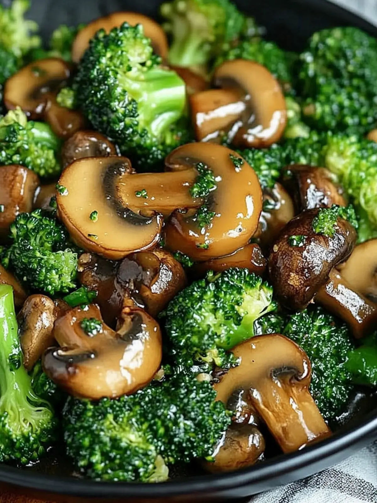 Savory Broccoli and Mushroom Stir Fry in 30 Minutes 4 Broccoli and Mushroom Stir Fry