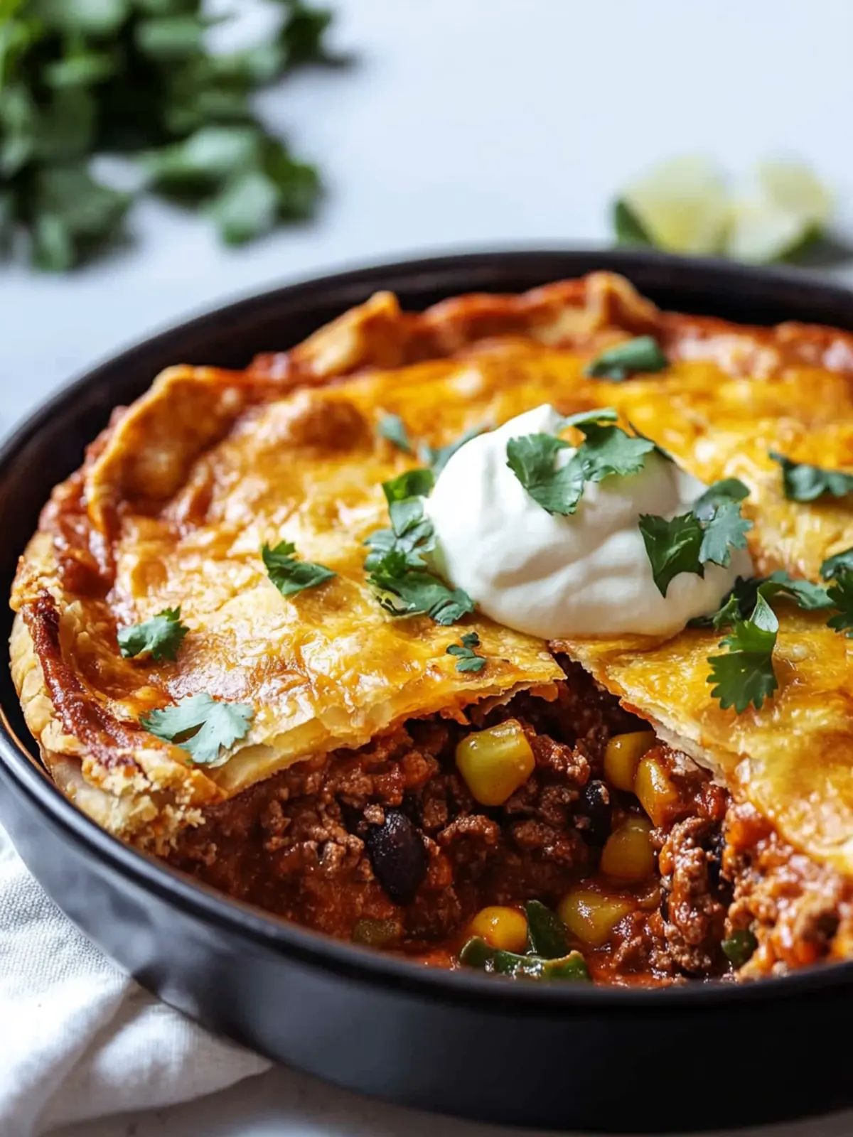 Savor Every Bite of Beef Enchilada Pie Bliss at Home 2 Beef Enchilada Pie