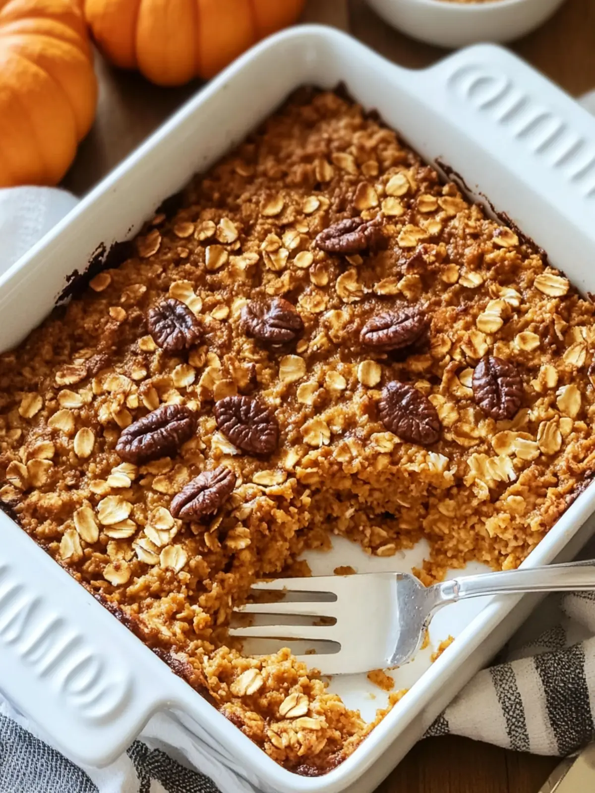 Cozy Healthy Pumpkin Baked Oatmeal for a Wholesome Start 2 Healthy Pumpkin Baked Oatmeal