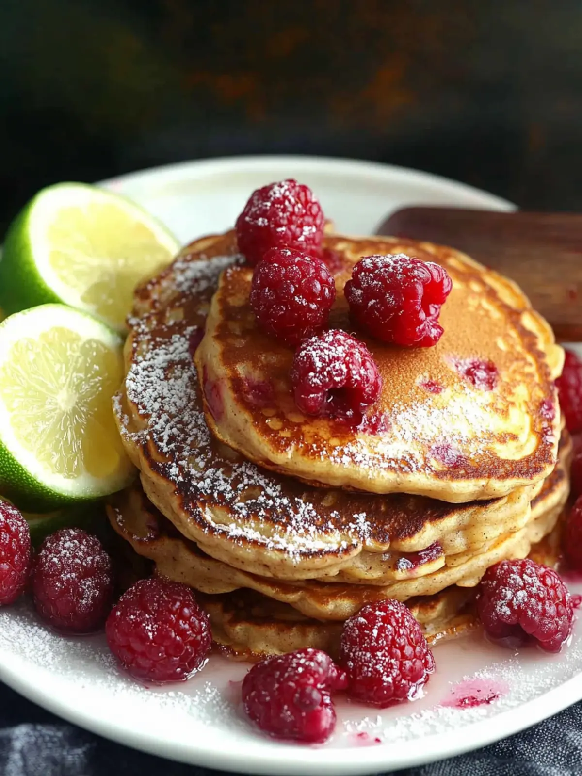 Healthy Whole Wheat Raspberry Pancakes That Delight Every Bite 5 Raspberry Pancakes (Whole Wheat)