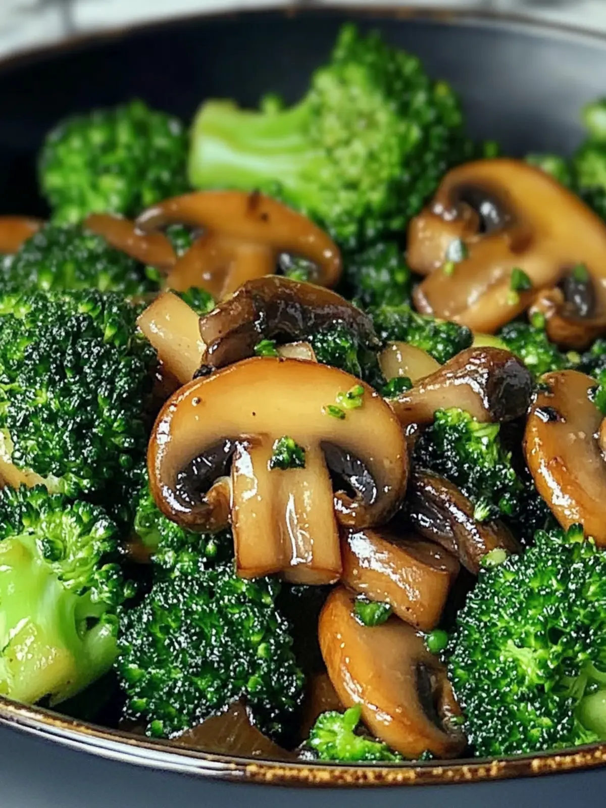 Savory Broccoli and Mushroom Stir Fry in 30 Minutes 2 Broccoli and Mushroom Stir Fry