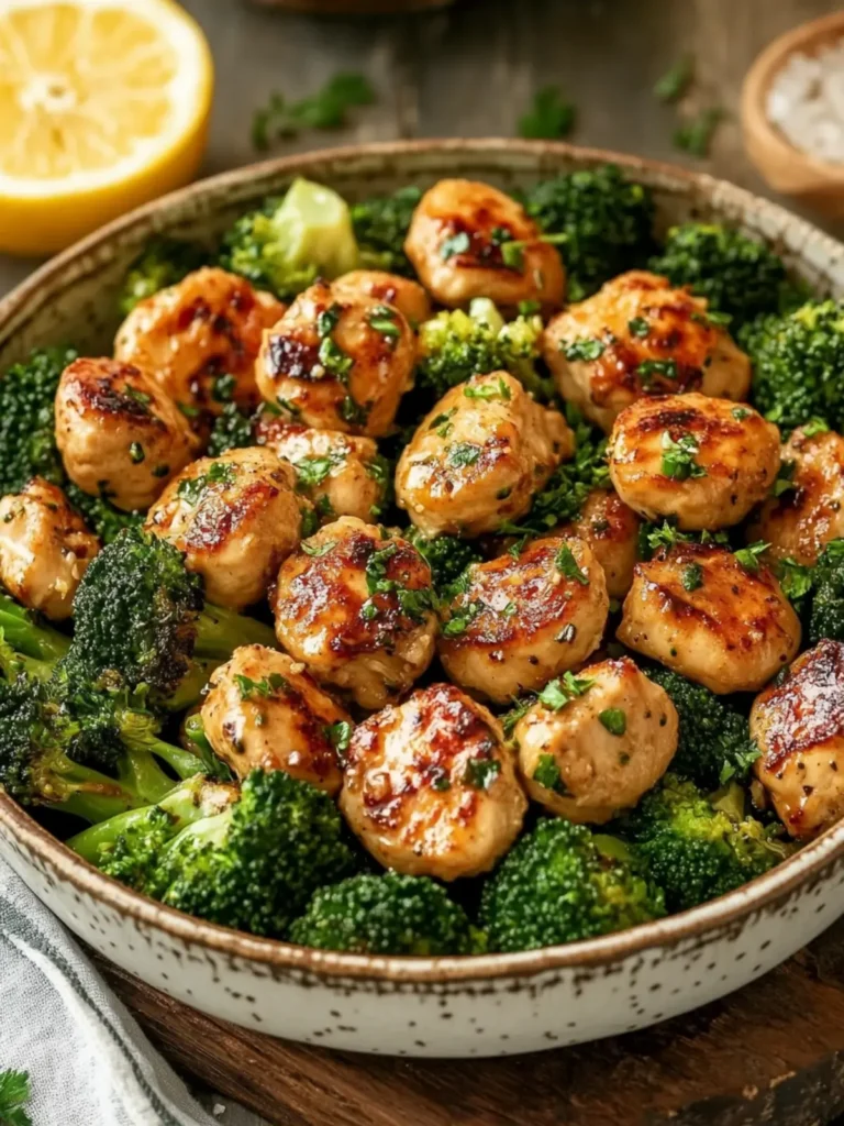 Garlic Butter Chicken & Broccoli