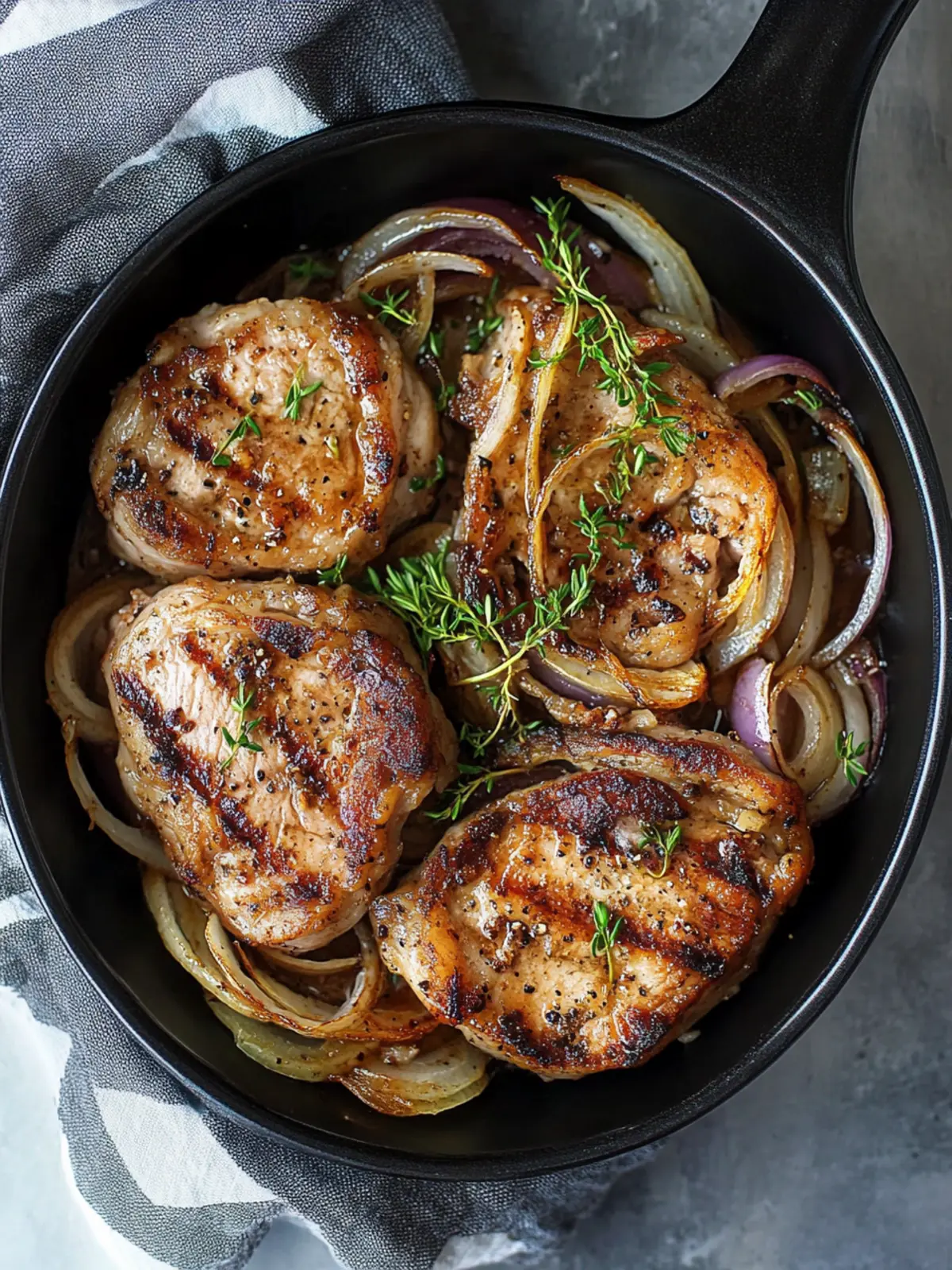 Savory Pork Chops with Onions for a Comforting Weeknight Dinner 2 Pork Chops with Onions