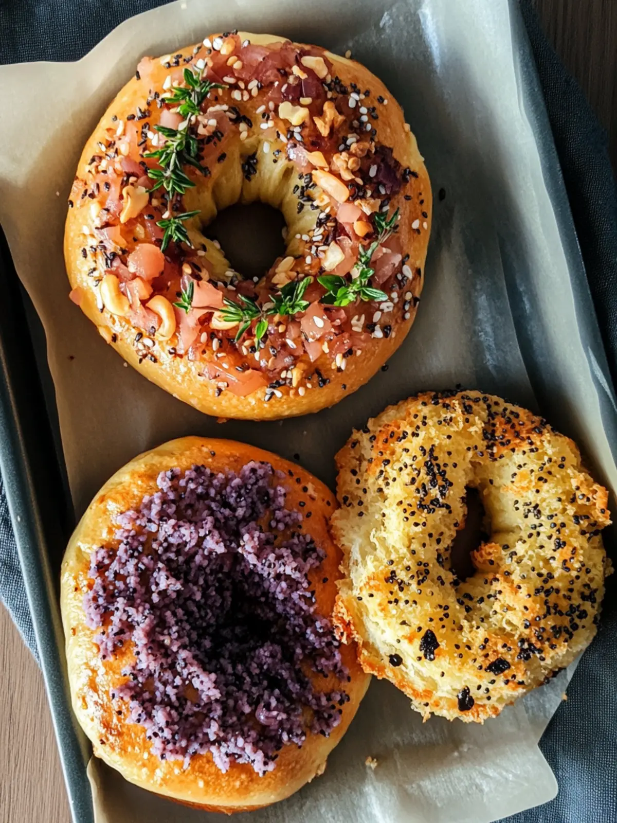 High Protein Bagels Two Ways: Sweet and Savory Bliss 2 High Protein Bagels Two Ways