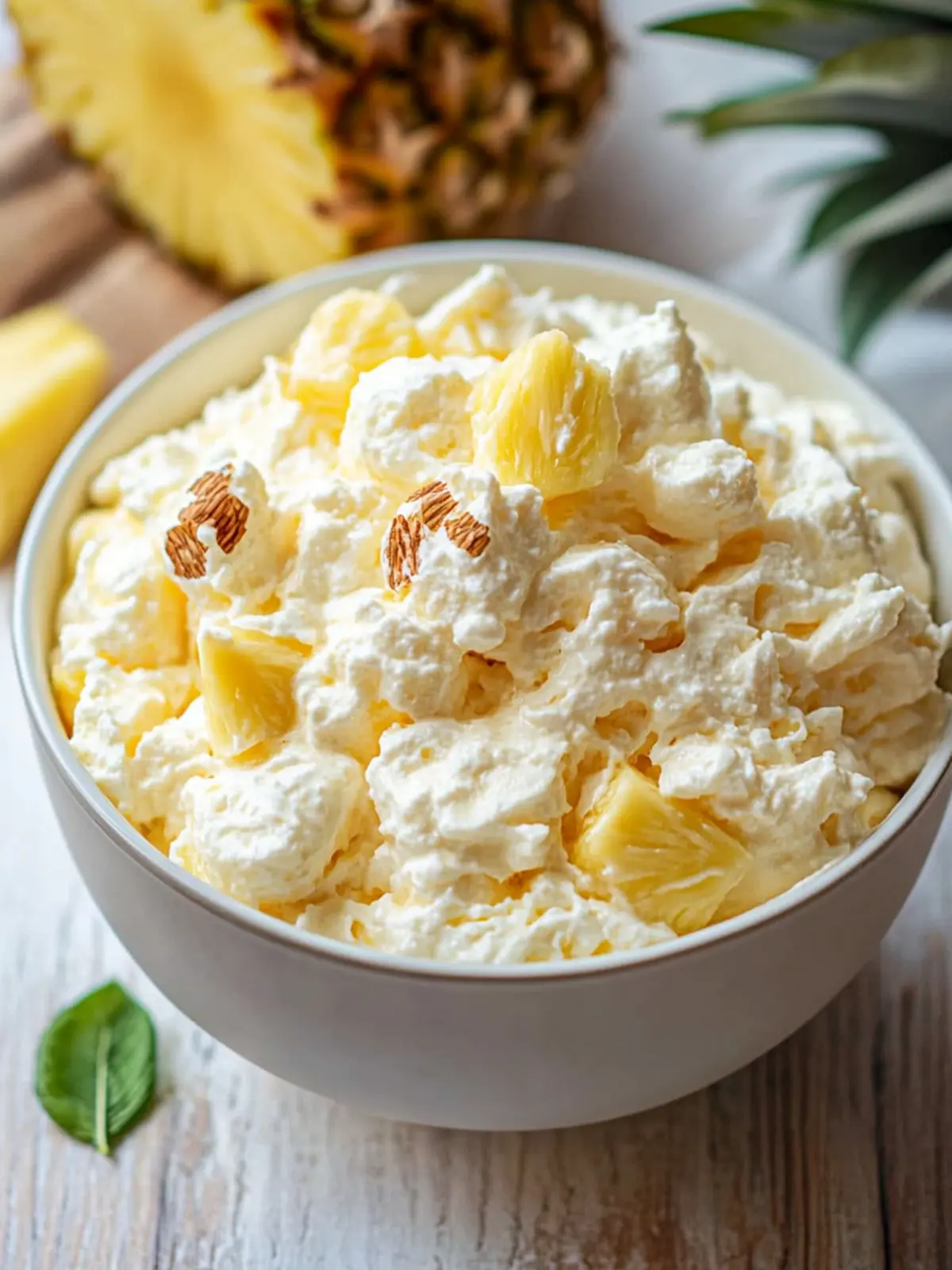 Pineapple Fluff Salad: A Creamy Tropical Treat for Easy Summer Fun 2 Pineapple Fluff Salad