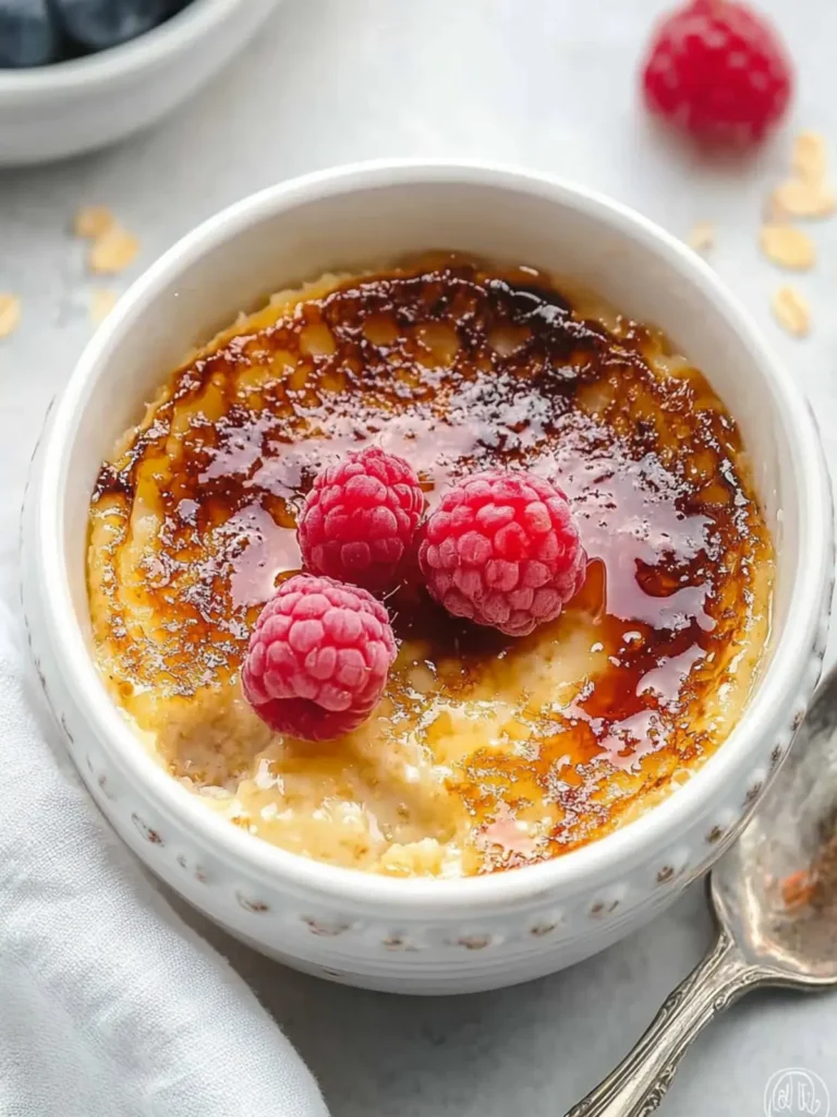 Oatmeal Brulee
