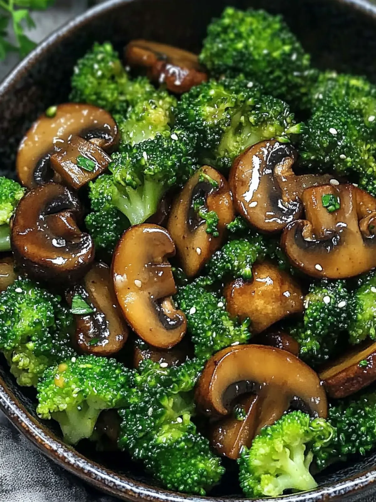 Savory Broccoli and Mushroom Stir Fry in 30 Minutes 3 Broccoli and Mushroom Stir Fry