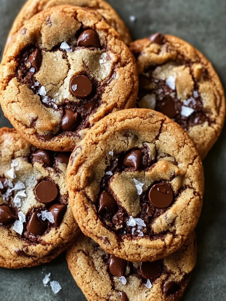 Brown Butter Chocolate Chip Cookies