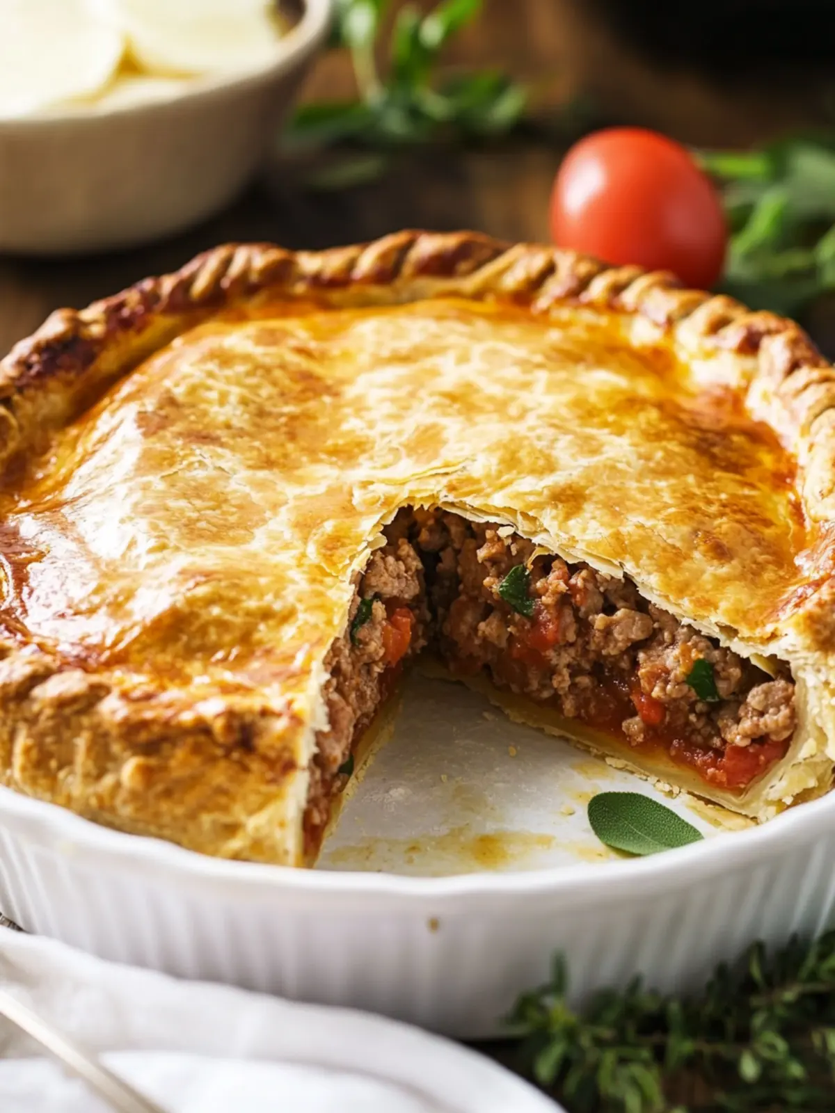 Savory Three Meat Italian Pie: A Flavorful Family Feast 5 Three Meat Italian Pie