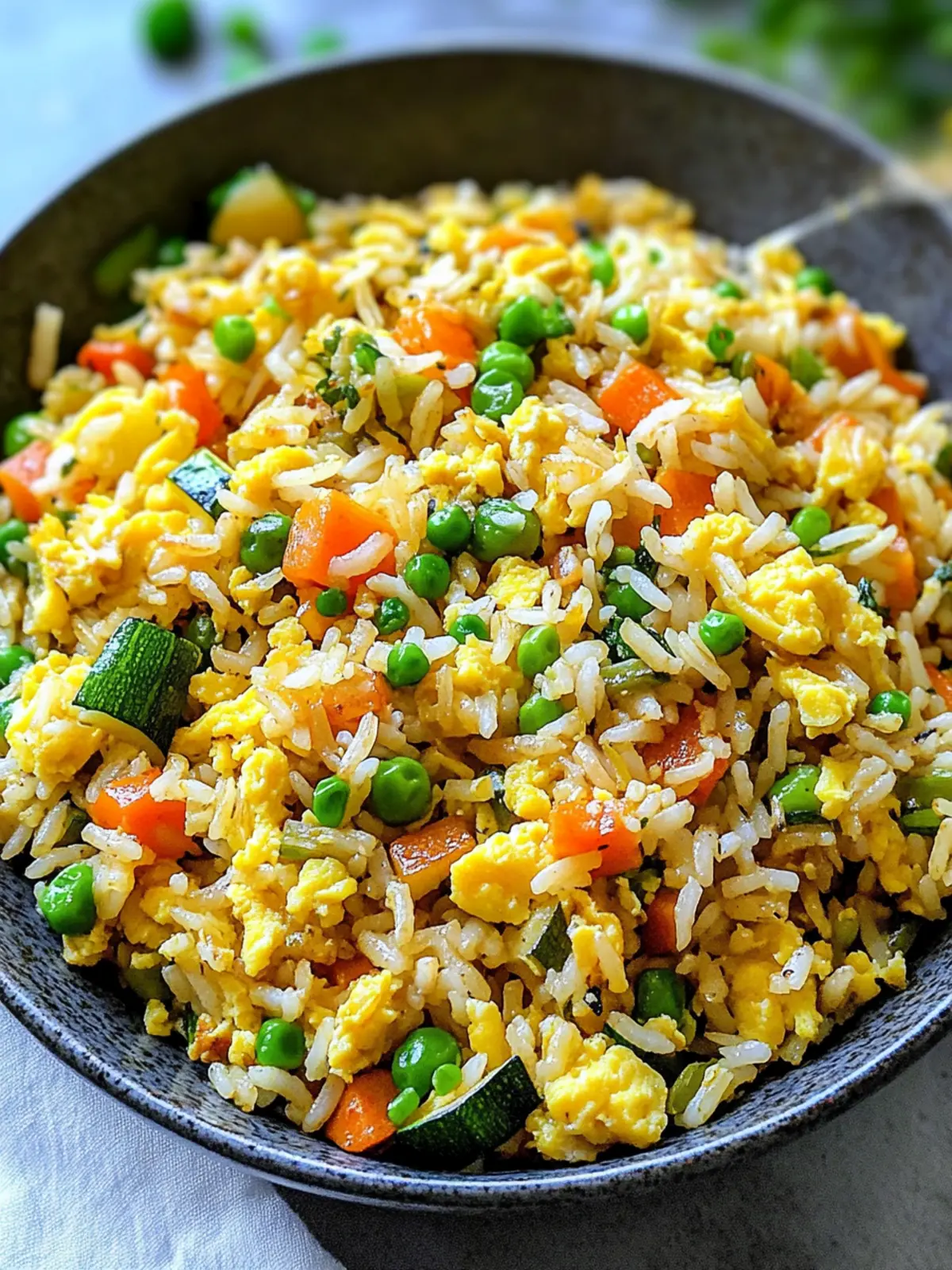 Ultimate Vegetable Fried Rice with Cottage Cheese and Eggs 2 Vegetable Fried Rice (With Cottage Cheese and Eggs)