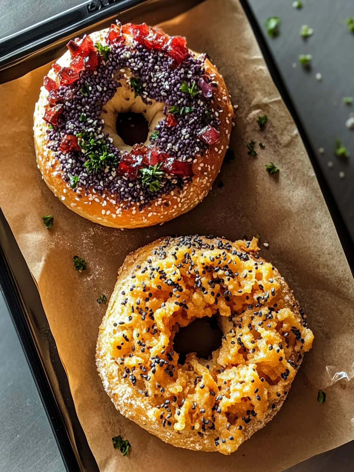 High Protein Bagels Two Ways: Sweet and Savory Bliss 3 High Protein Bagels Two Ways