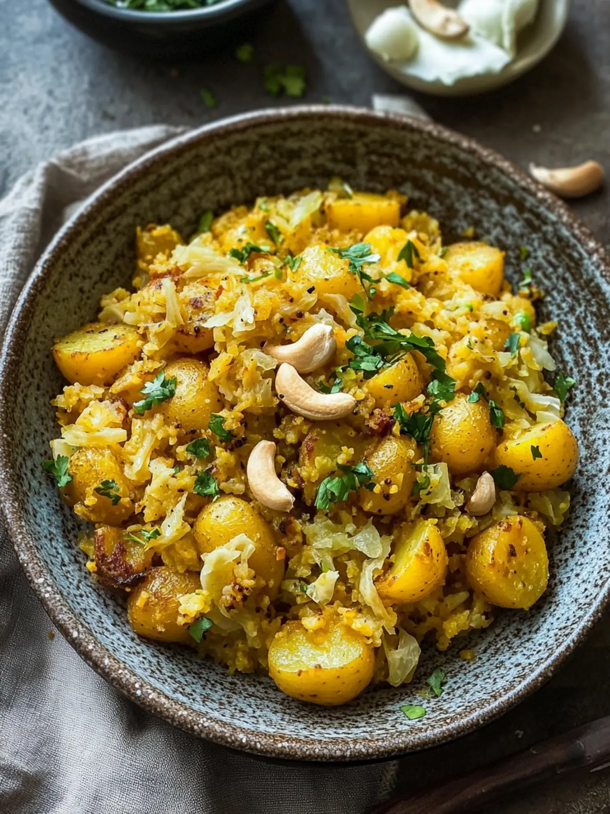 Discover Indian Potatoes with White Cabbage for Cozy Dinners 3 Indian Potatoes with White Cabbage