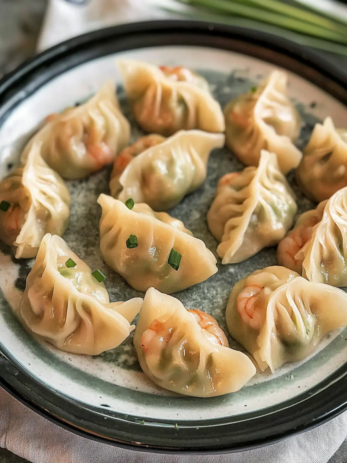 Mouthwatering Homemade Shrimp and Chive Dumplings Recipe 5 Homemade Shrimp and Chive Dumplings