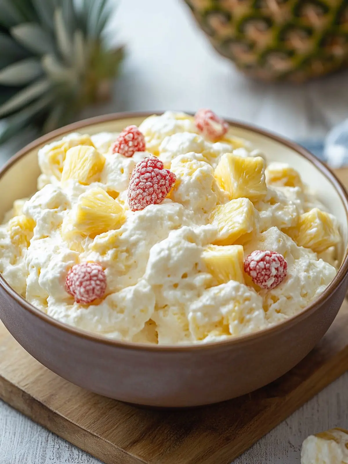 Pineapple Fluff Salad: A Creamy Tropical Treat for Easy Summer Fun 3 Pineapple Fluff Salad