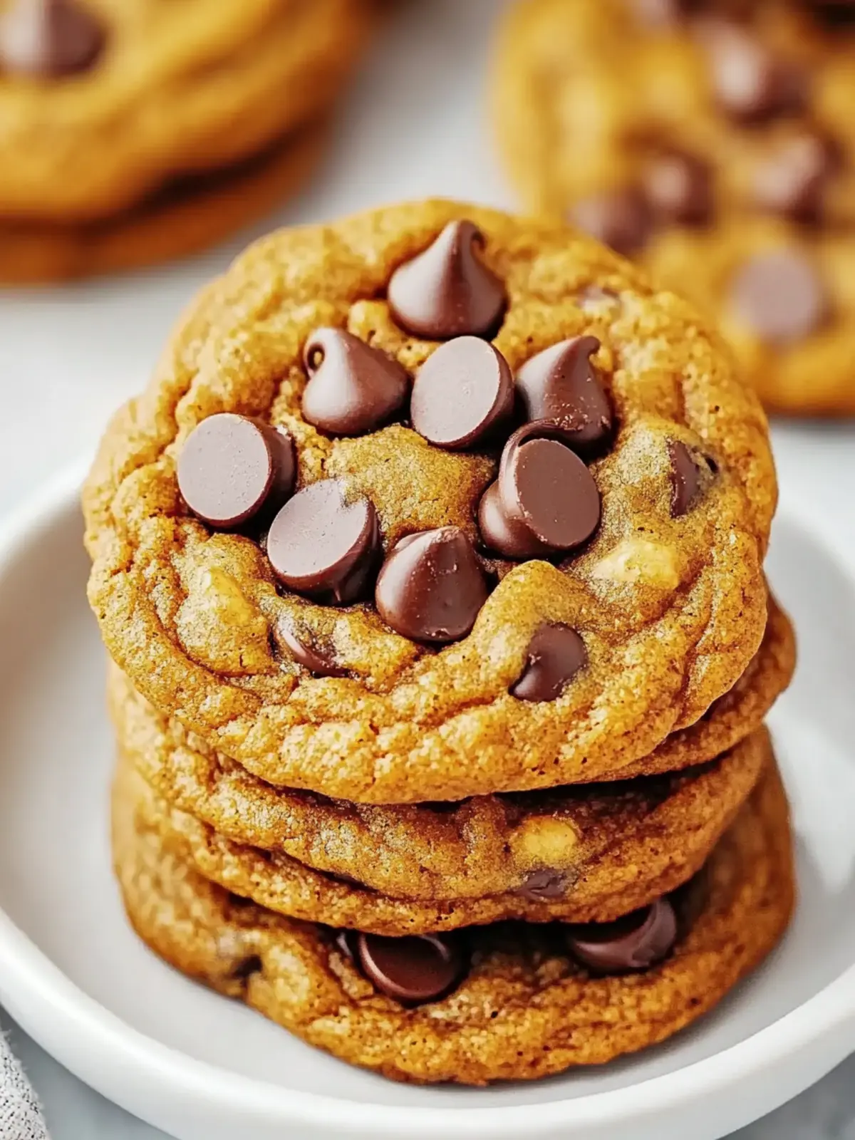 Brown Butter Pumpkin Chocolate Chip Cookies You'll Crave 4 Brown Butter Pumpkin Chocolate Chip