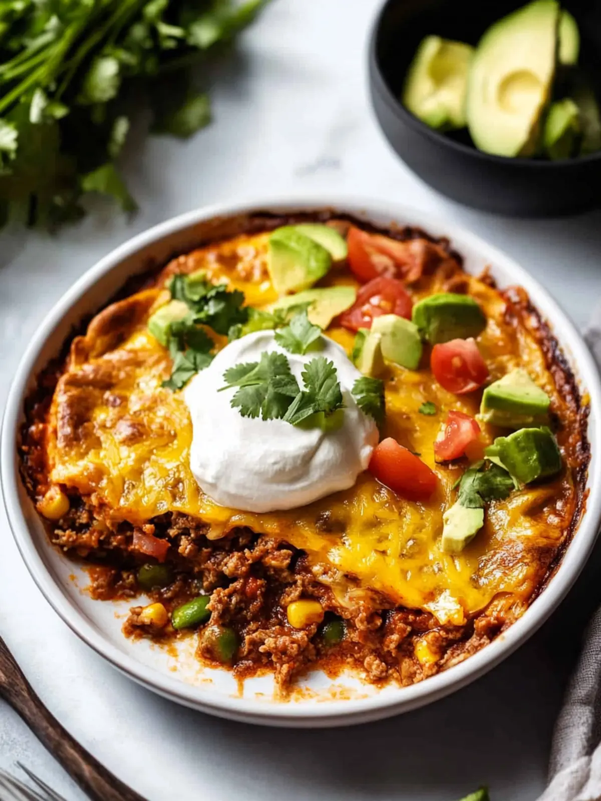 Savor Every Bite of Beef Enchilada Pie Bliss at Home 3 Beef Enchilada Pie